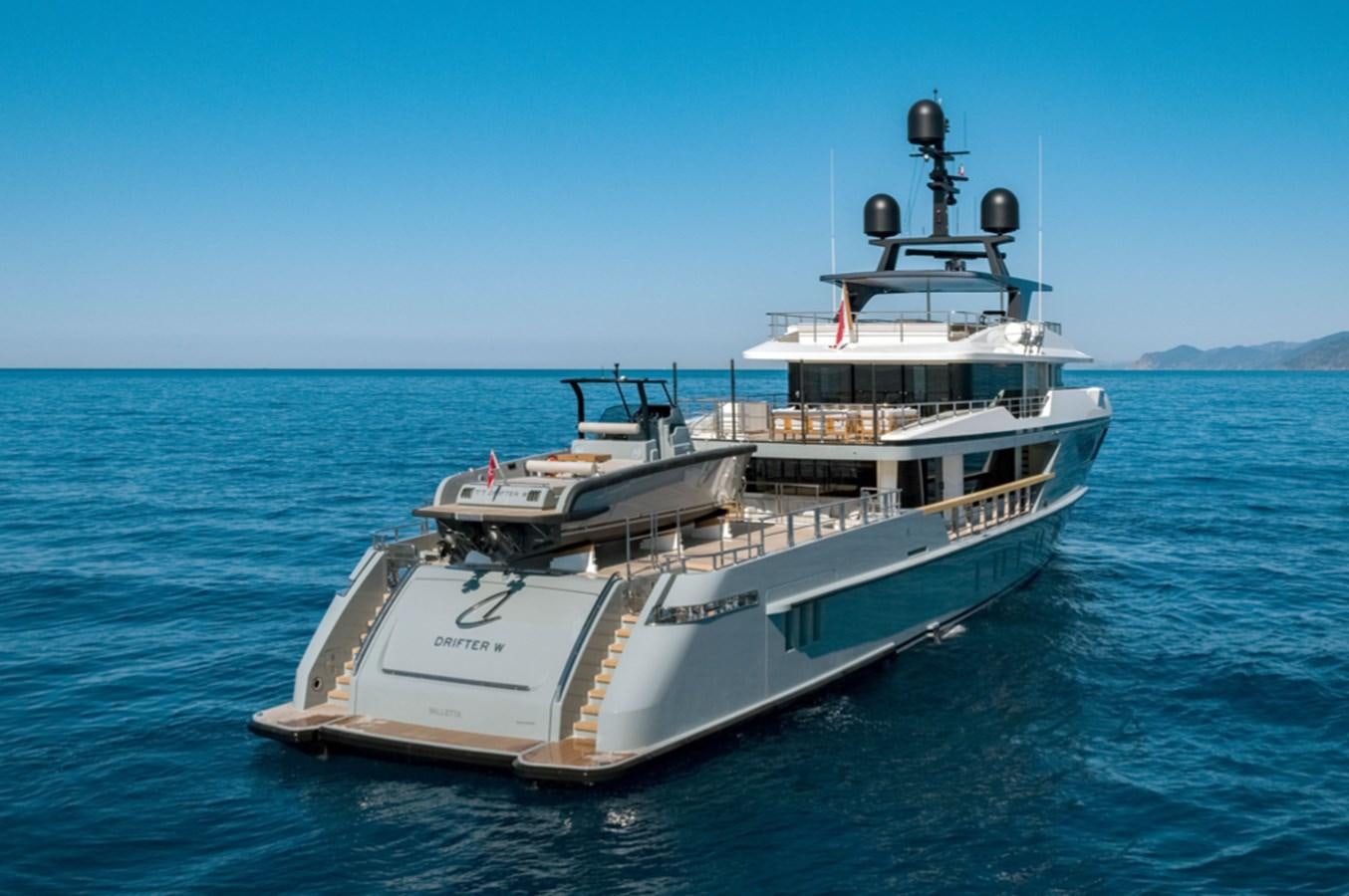a boat in the water aboard MYKO Yacht for Sale