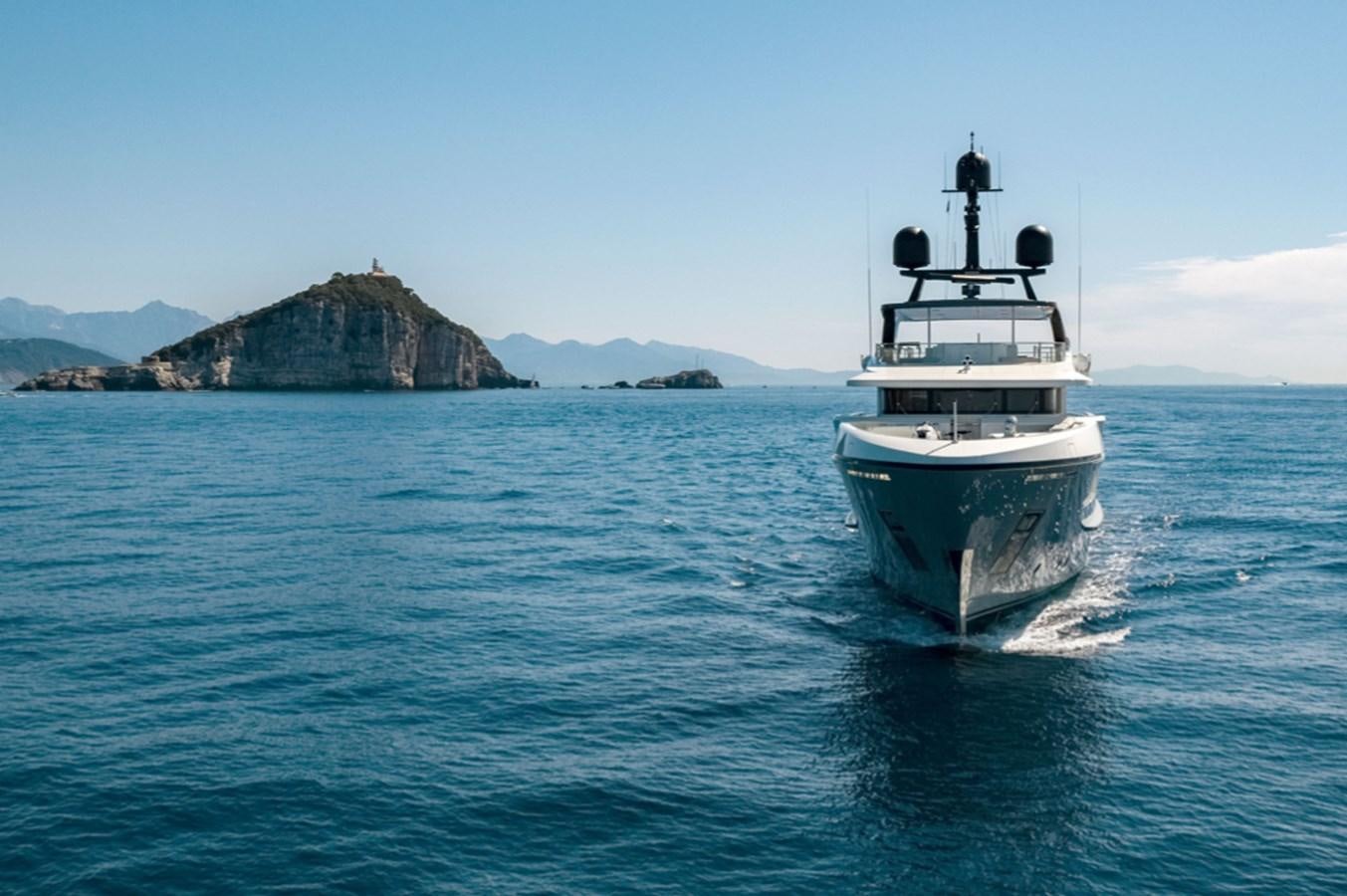 a boat on the water aboard MYKO Yacht for Sale