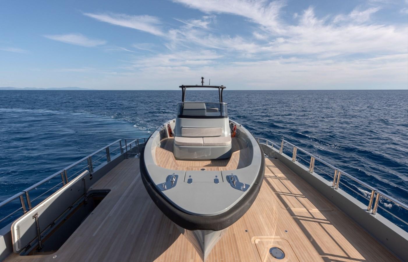a boat on a body of water aboard MYKO Yacht for Sale