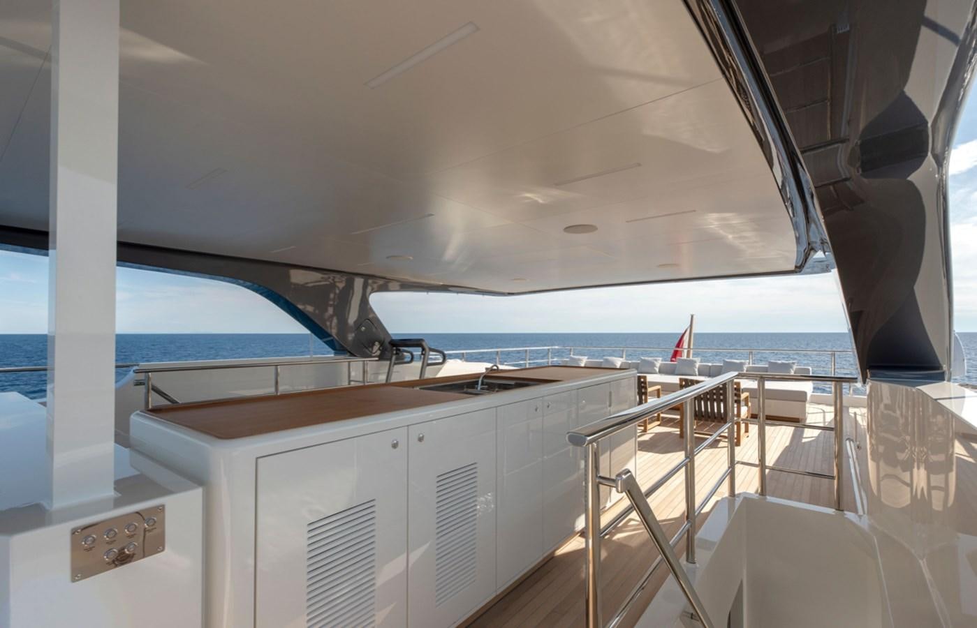 a boat on the water aboard MYKO Yacht for Sale