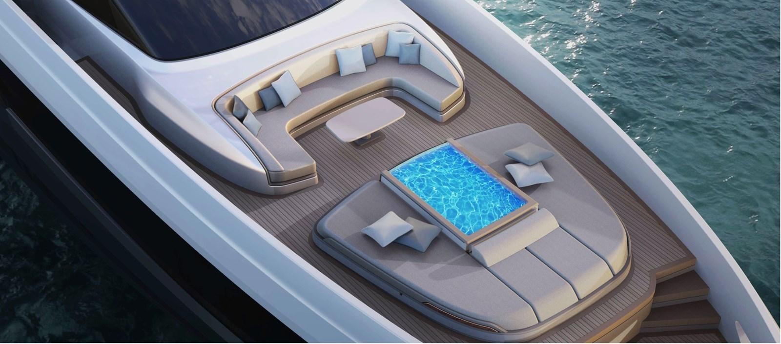 a boat with a board game on it aboard LEGACY 45 Yacht for Sale