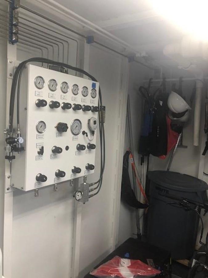 a machine with buttons and knobs aboard ETOILE DE LA MER Yacht for Sale