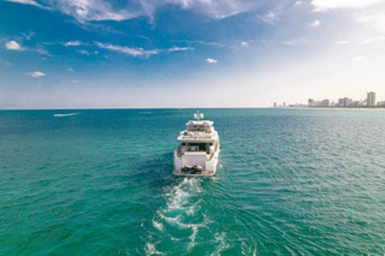 a boat in the water aboard 2000 116 BAGLIETTO Yacht for Sale