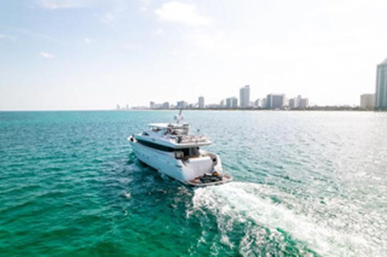a boat in the water aboard 2000 116 BAGLIETTO Yacht for Sale