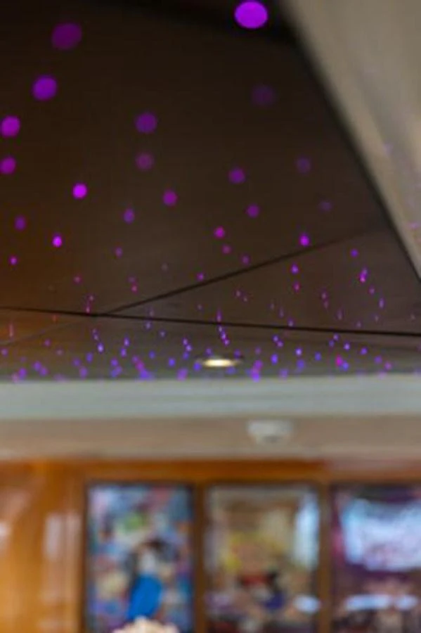 a close up of a purple screen aboard 2000 116 BAGLIETTO Yacht for Sale