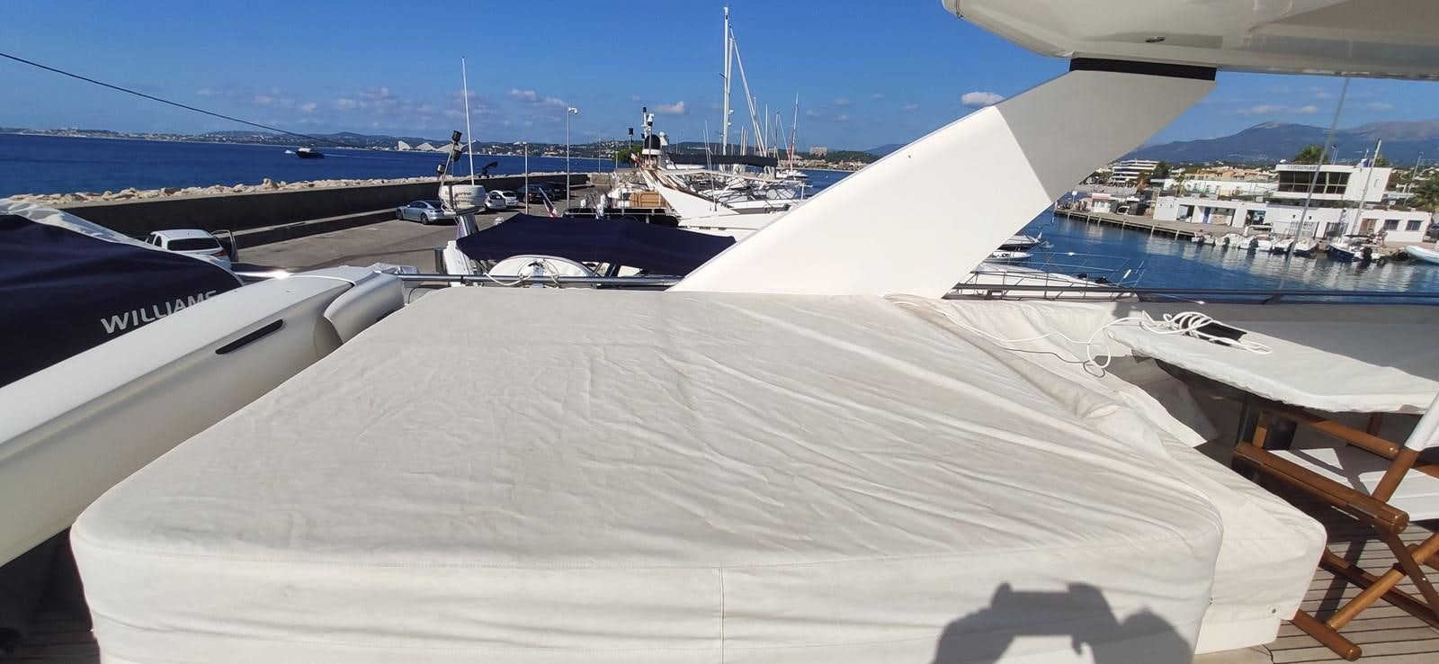 a group of boats in a harbor aboard ANOTHER TOY Yacht for Sale