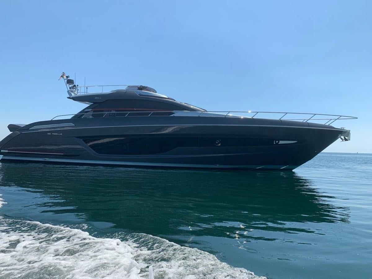 a boat on the water aboard 2020 RIVA 66 RIBELLE Yacht for Sale