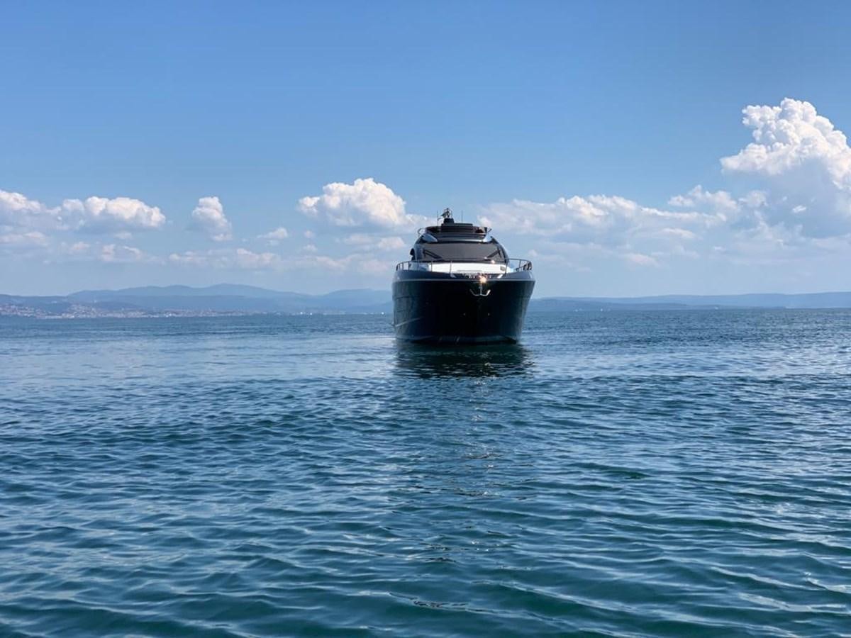 a military boat in the water aboard 2020 RIVA 66 RIBELLE Yacht for Sale