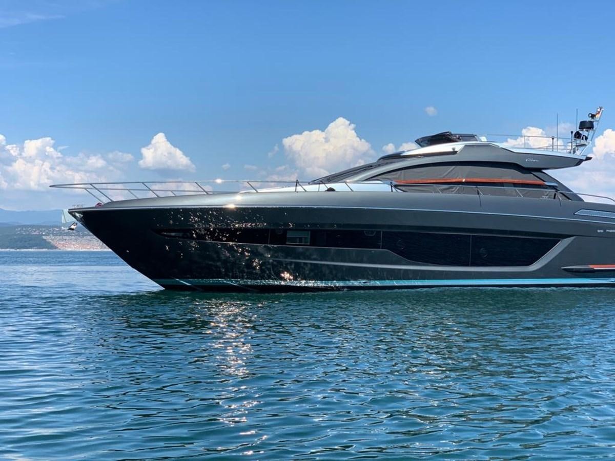 a boat on the water aboard 2020 RIVA 66 RIBELLE Yacht for Sale