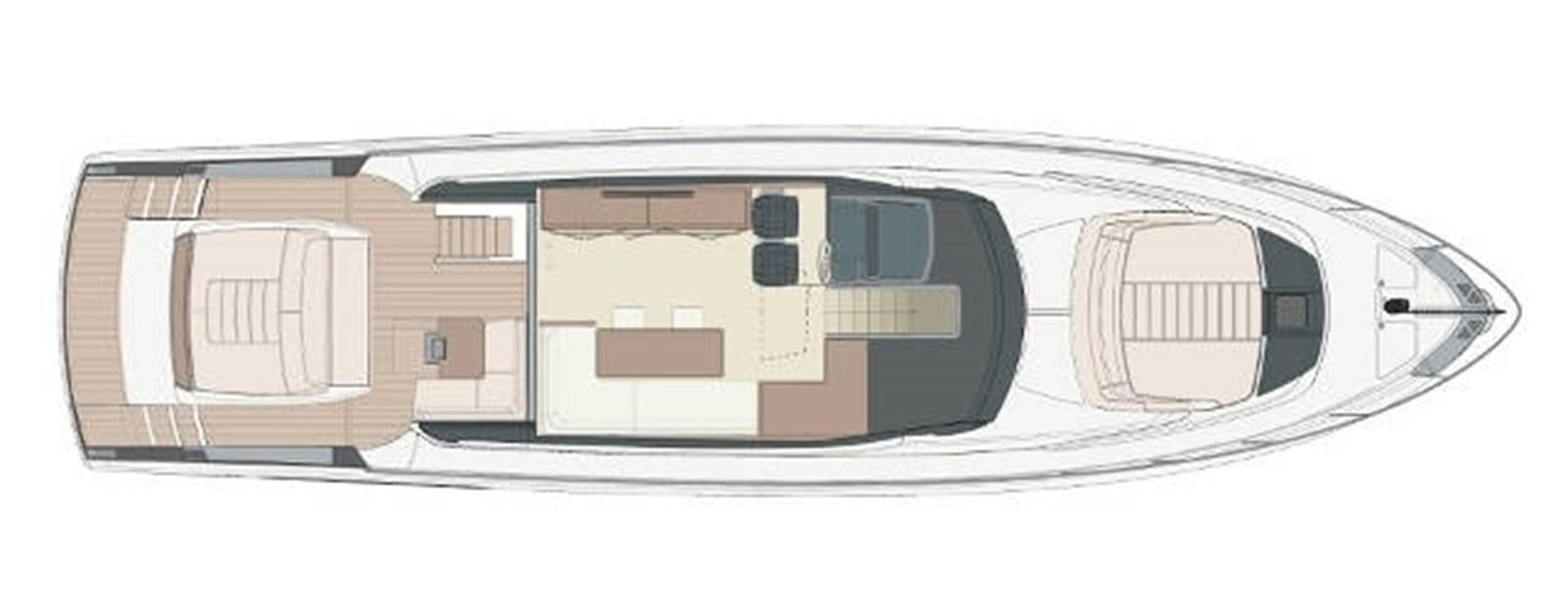 diagram aboard 2020 RIVA 66 RIBELLE Yacht for Sale