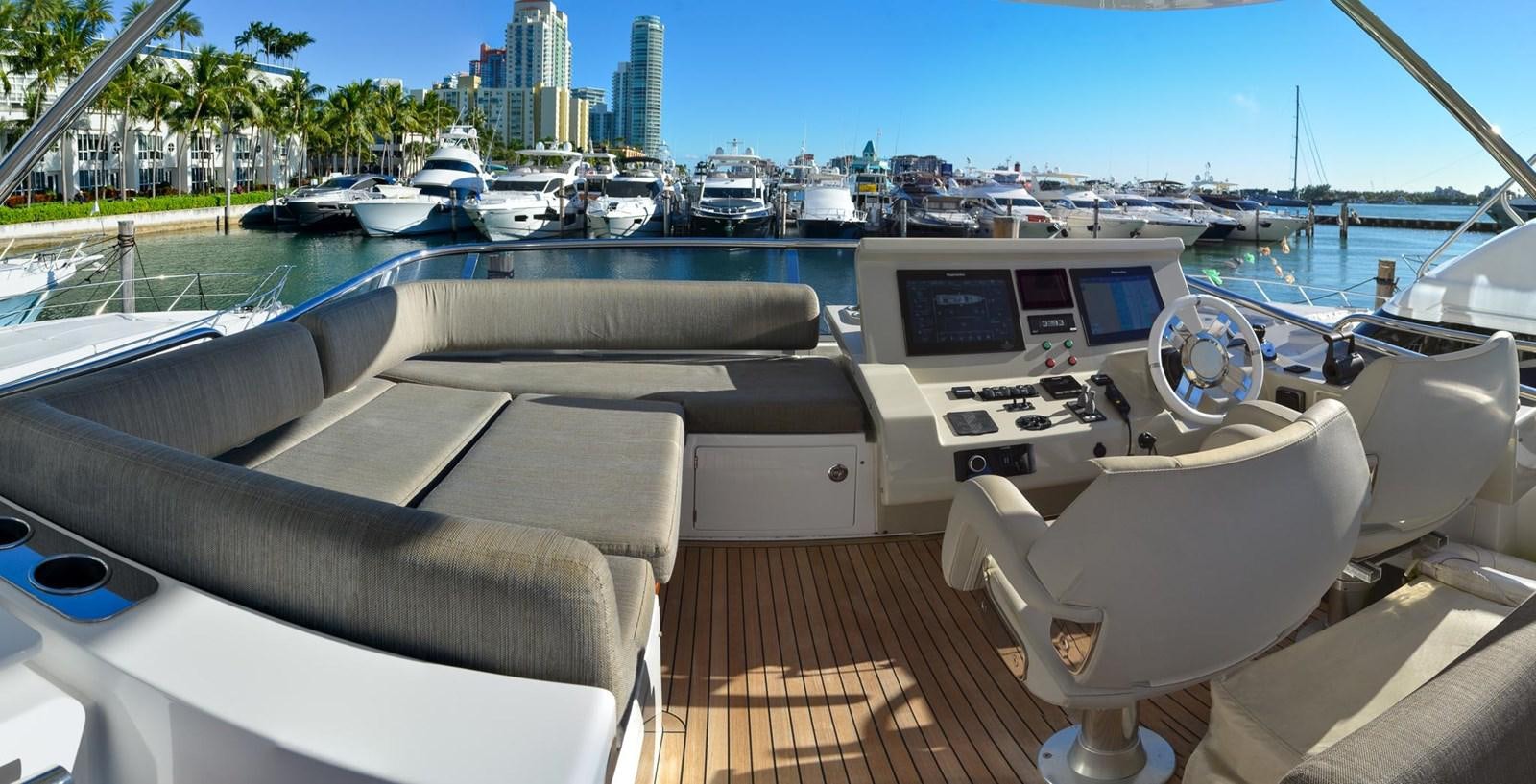 a boat with many boats in it aboard CERULEAN Yacht for Sale