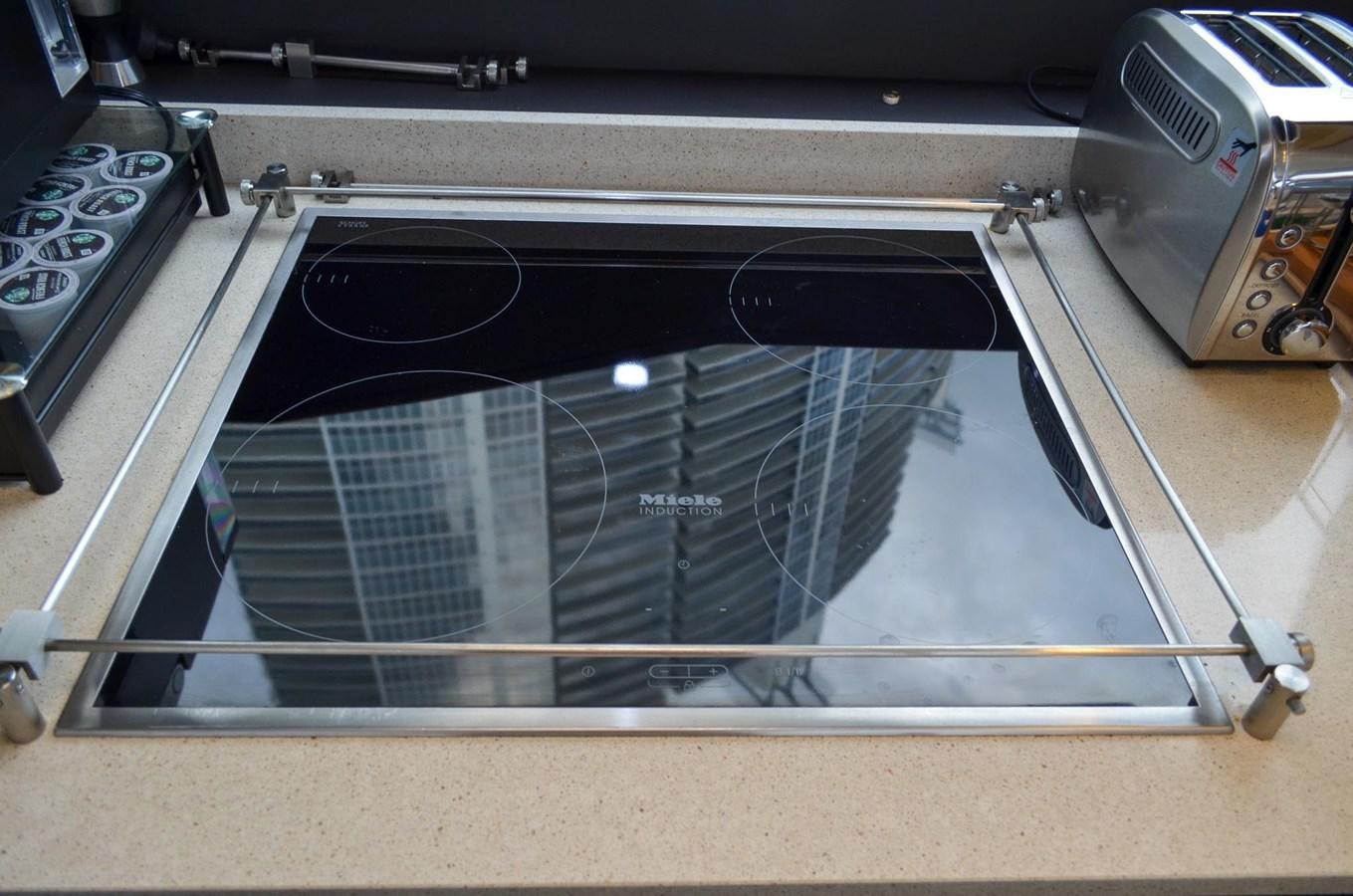 a metal object with a broken window aboard CERULEAN Yacht for Sale