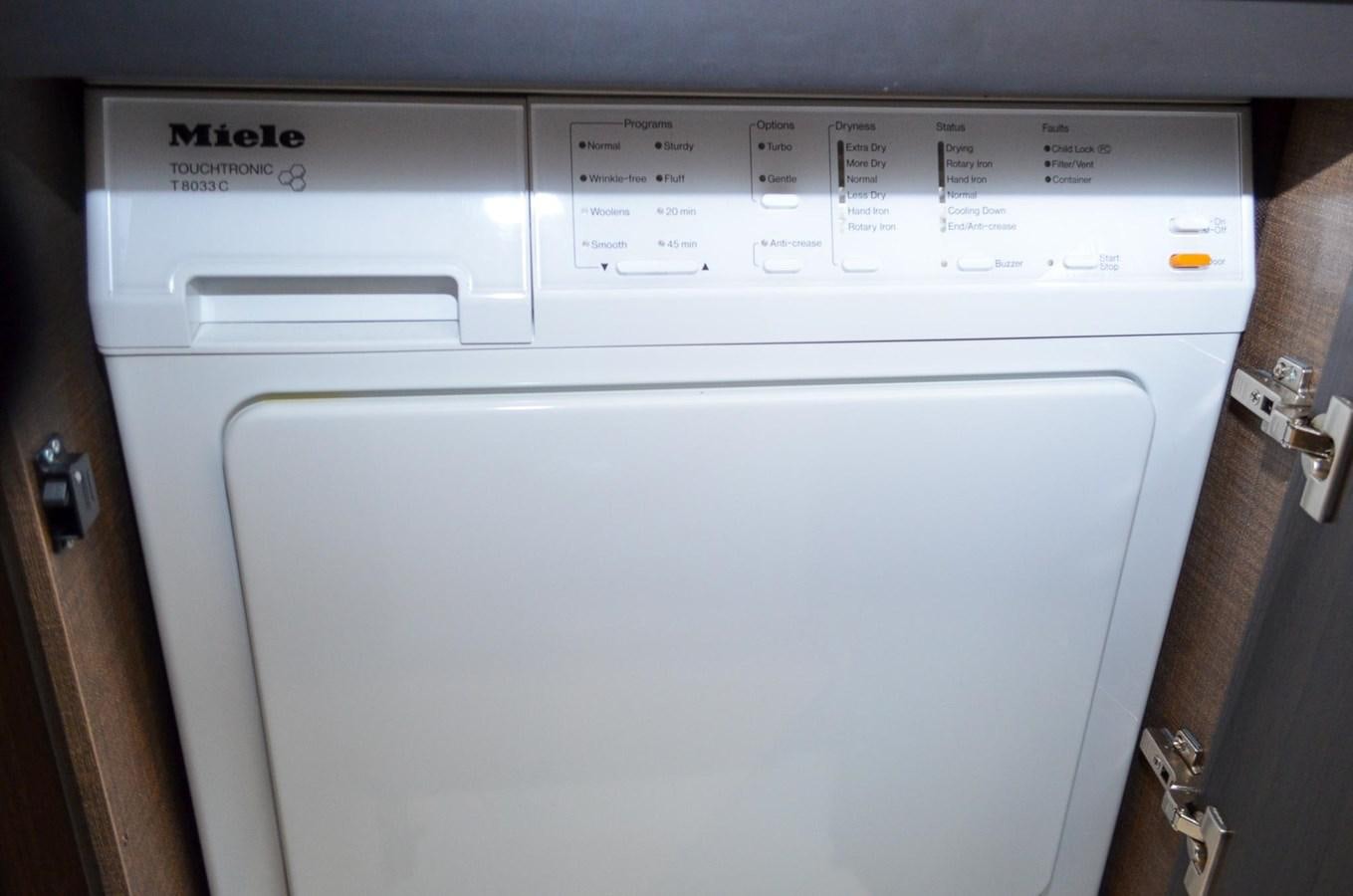 a white rectangular object with a black label on it aboard CERULEAN Yacht for Sale