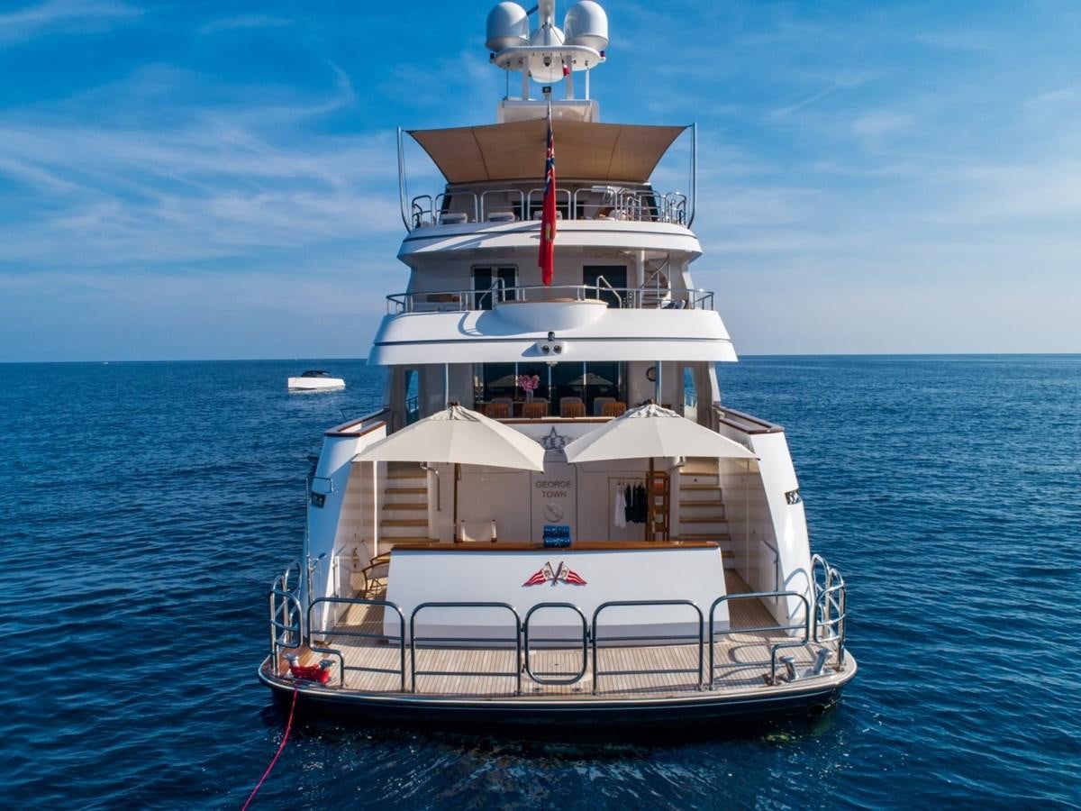 a boat in the water aboard WHITE STAR Yacht for Sale