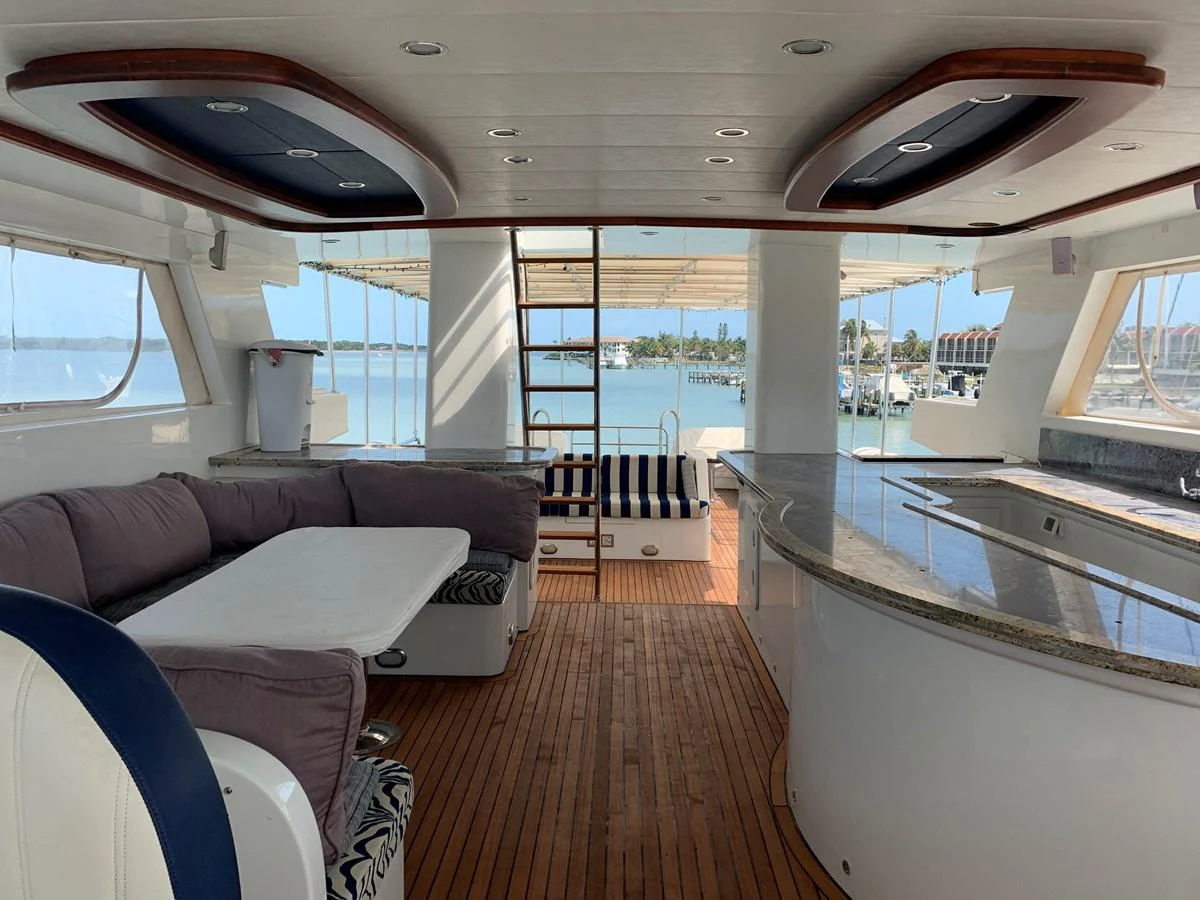 inside of a boat aboard 117 BILGIN YACHTS 2007 Yacht for Sale
