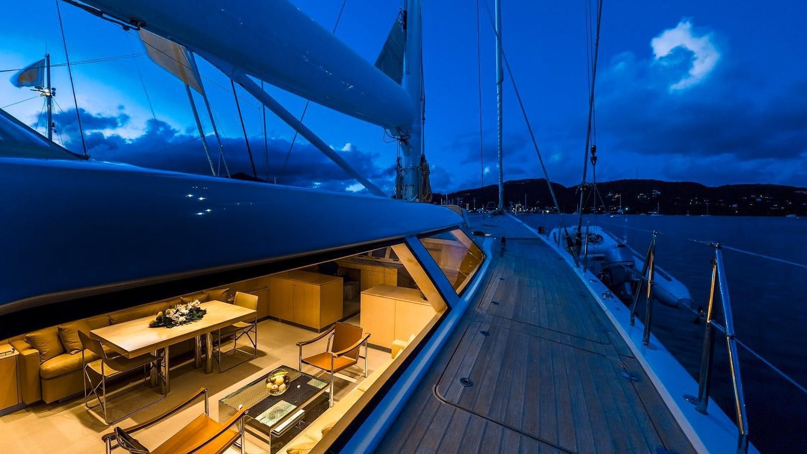 a boat on the water aboard SPIIP Yacht for Sale
