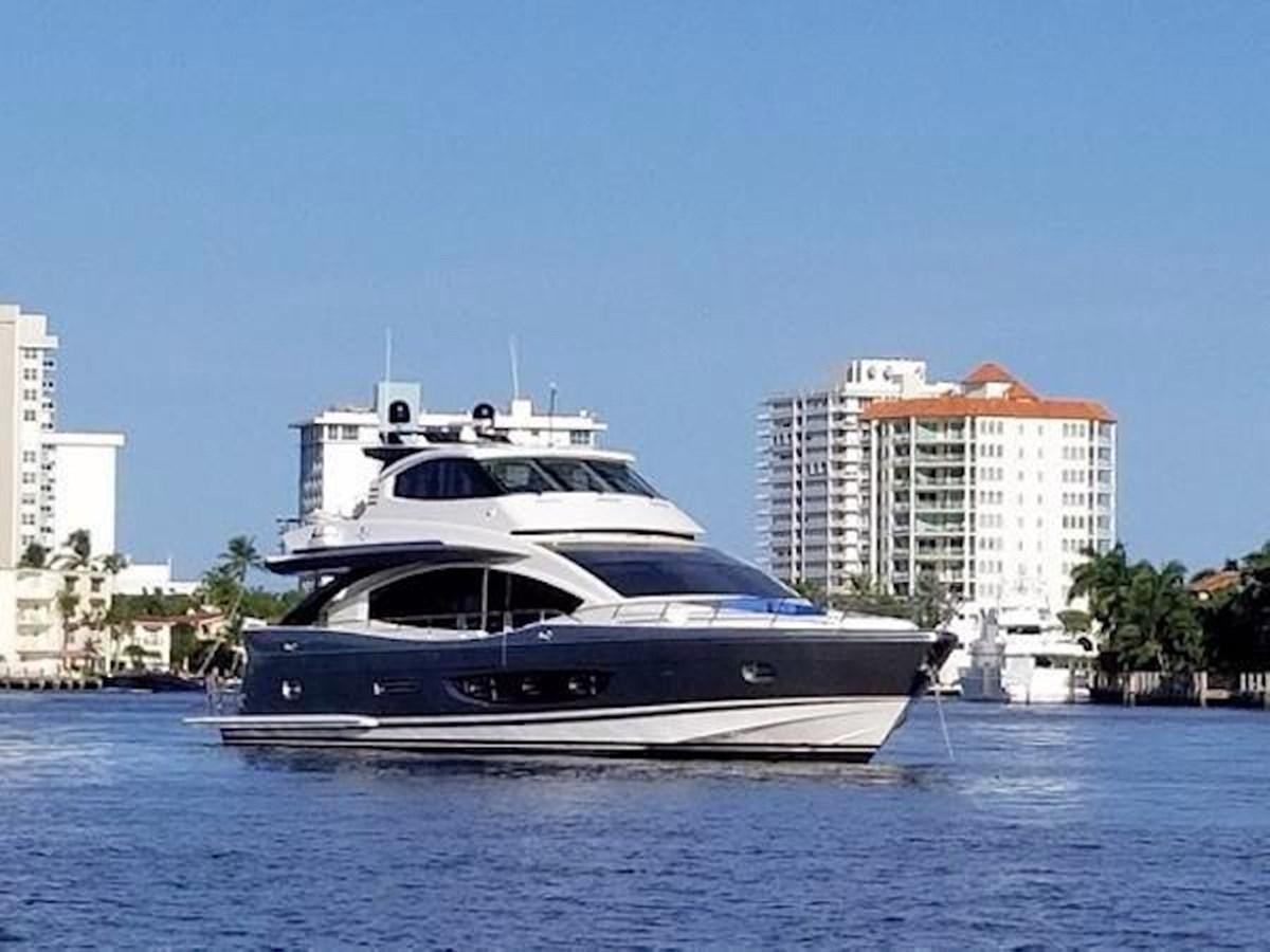 a large white yacht in the water aboard HAMPTON EURO 830 Yacht for Sale