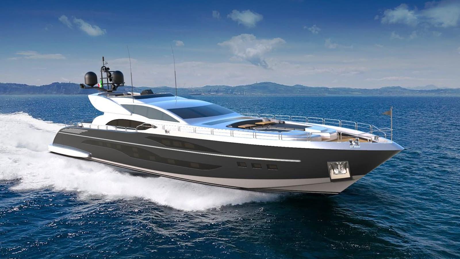 a boat on the water aboard LEOPARD 36 Yacht for Sale