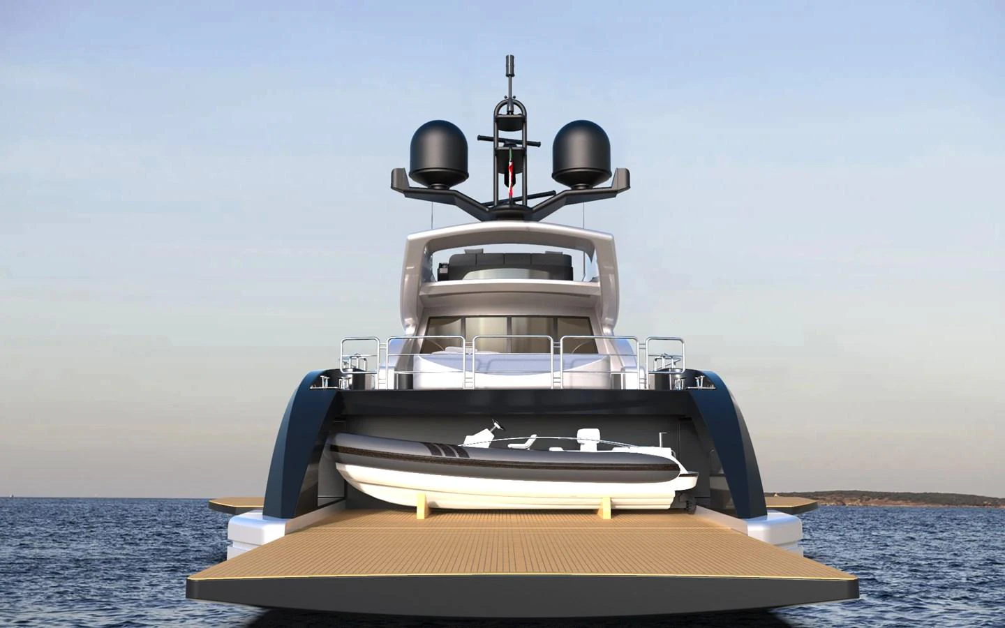 a boat with a camera on it aboard LEOPARD 36 Yacht for Sale