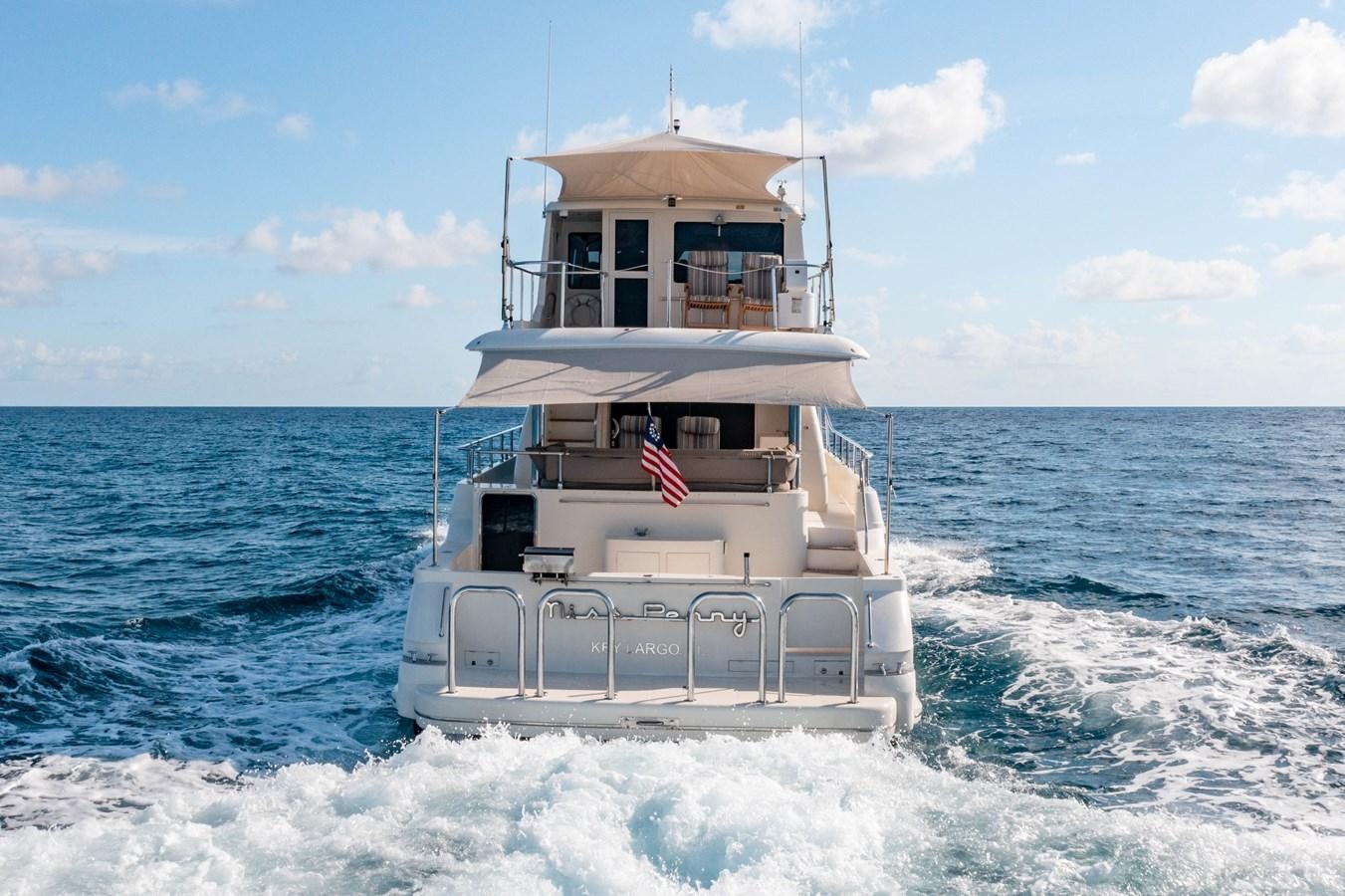 a boat in the water aboard Miss Penny Yacht for Sale