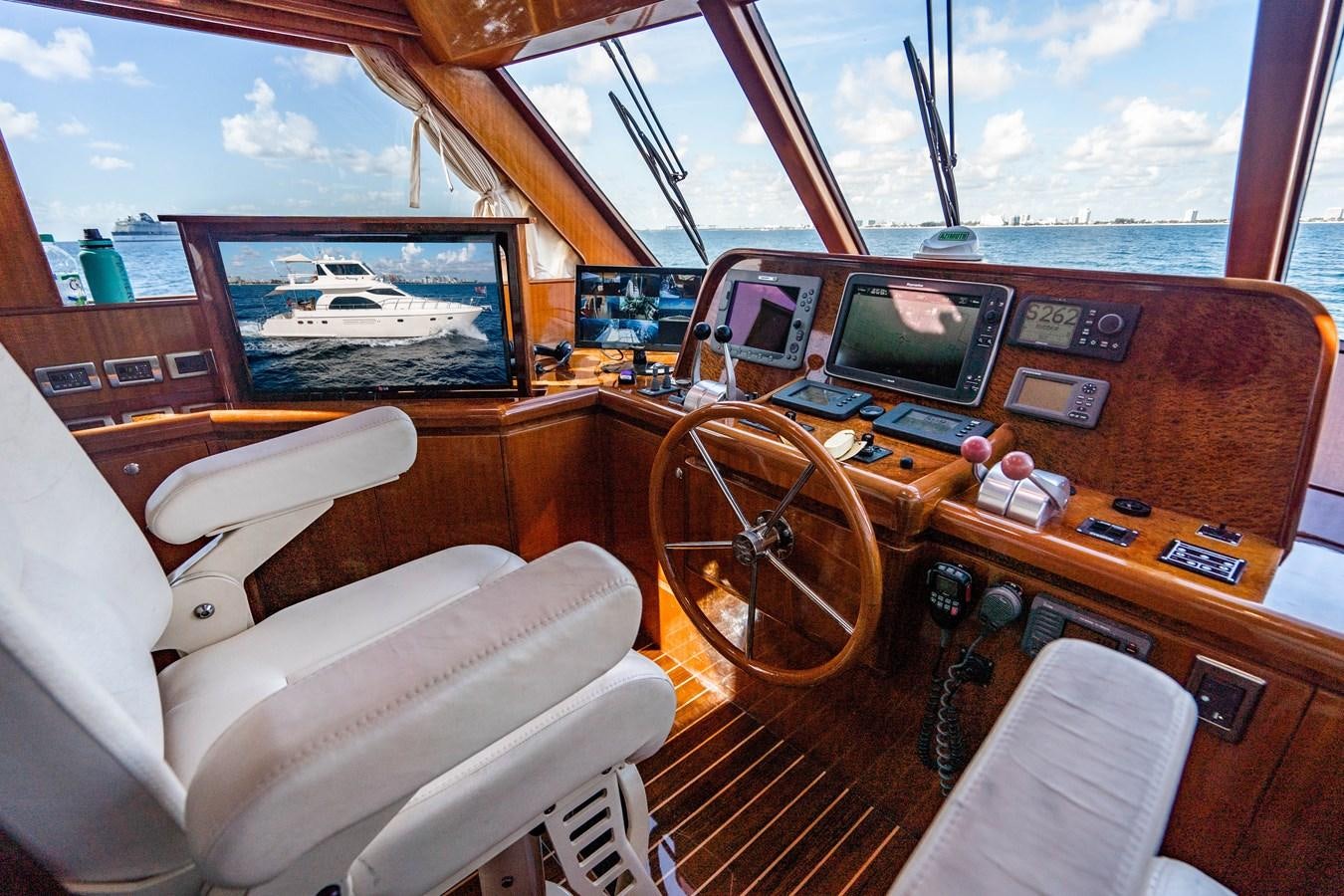 inside of a boat aboard Miss Penny Yacht for Sale