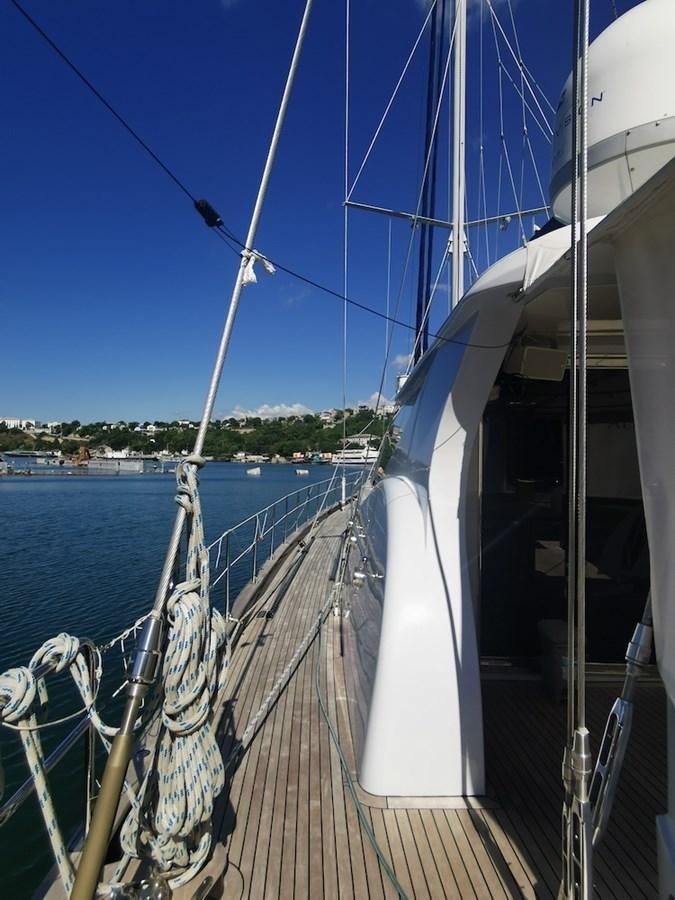 a boat on the water aboard ALBINA Yacht for Sale