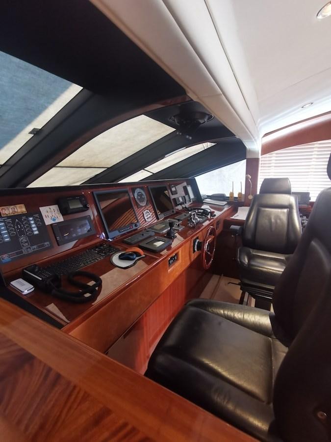 a room with many computers aboard ALBINA Yacht for Sale