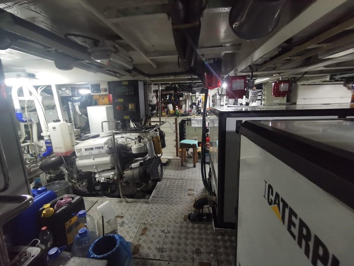 inside of a vehicle aboard ALBINA Yacht for Sale