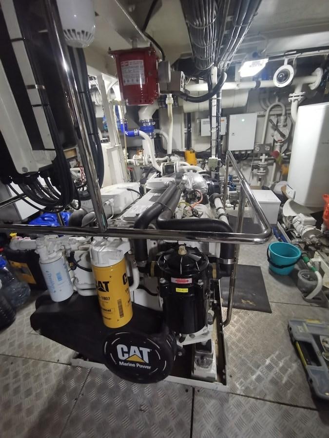 a machine on the counter aboard ALBINA Yacht for Sale