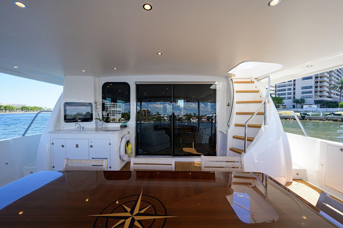 inside of a boat aboard ROBINSON CRUSOE Yacht for Sale