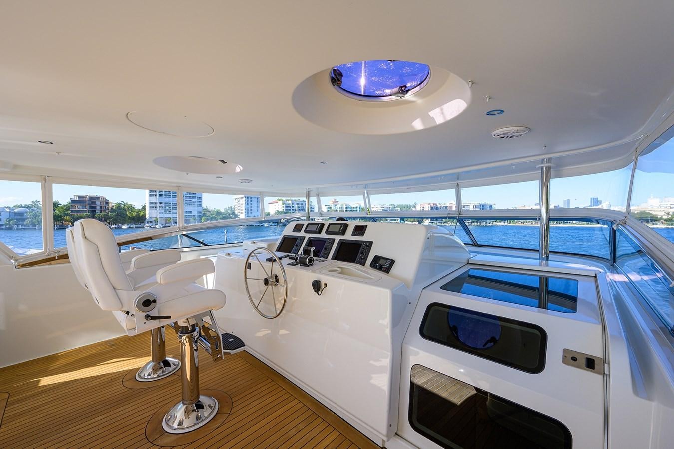 inside of a boat aboard ROBINSON CRUSOE Yacht for Sale