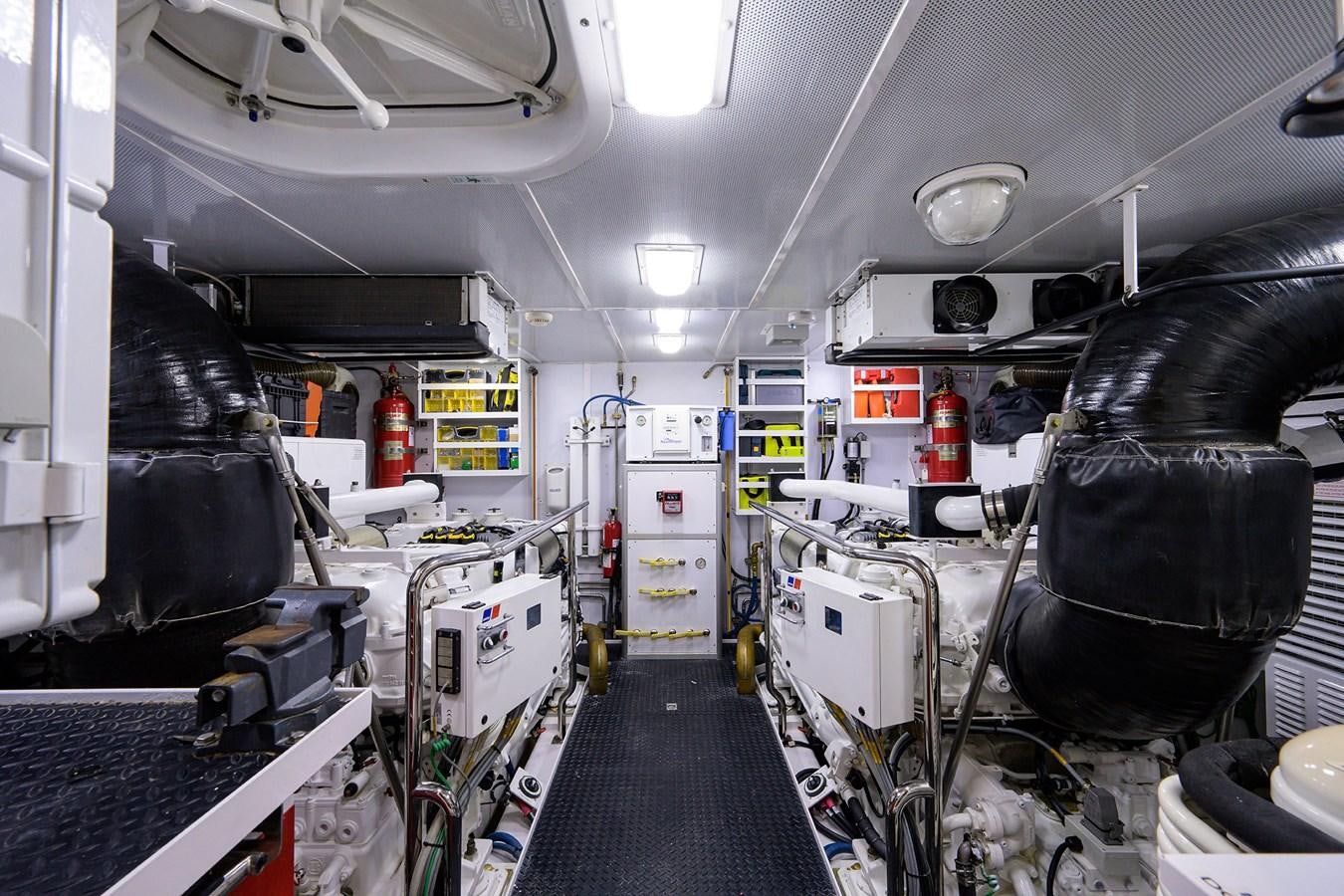 inside view of a factory aboard ROBINSON CRUSOE Yacht for Sale