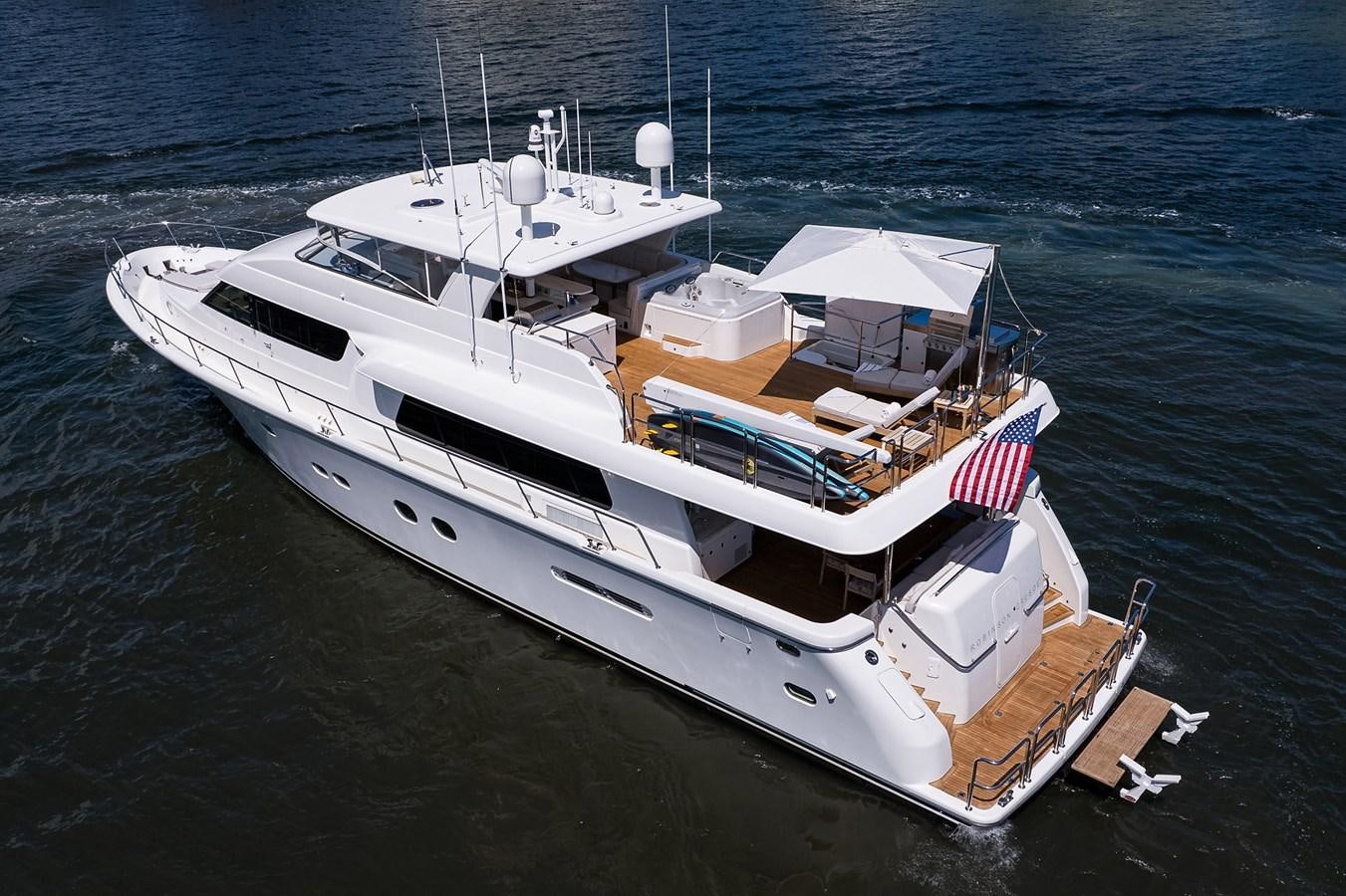 a boat on the water aboard ROBINSON CRUSOE Yacht for Sale