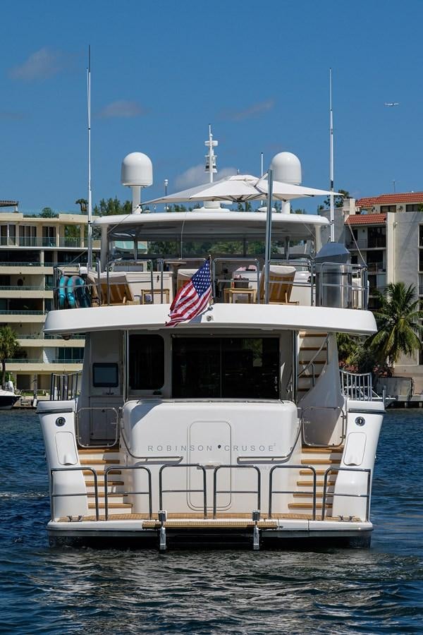 a boat on the water aboard ROBINSON CRUSOE Yacht for Sale