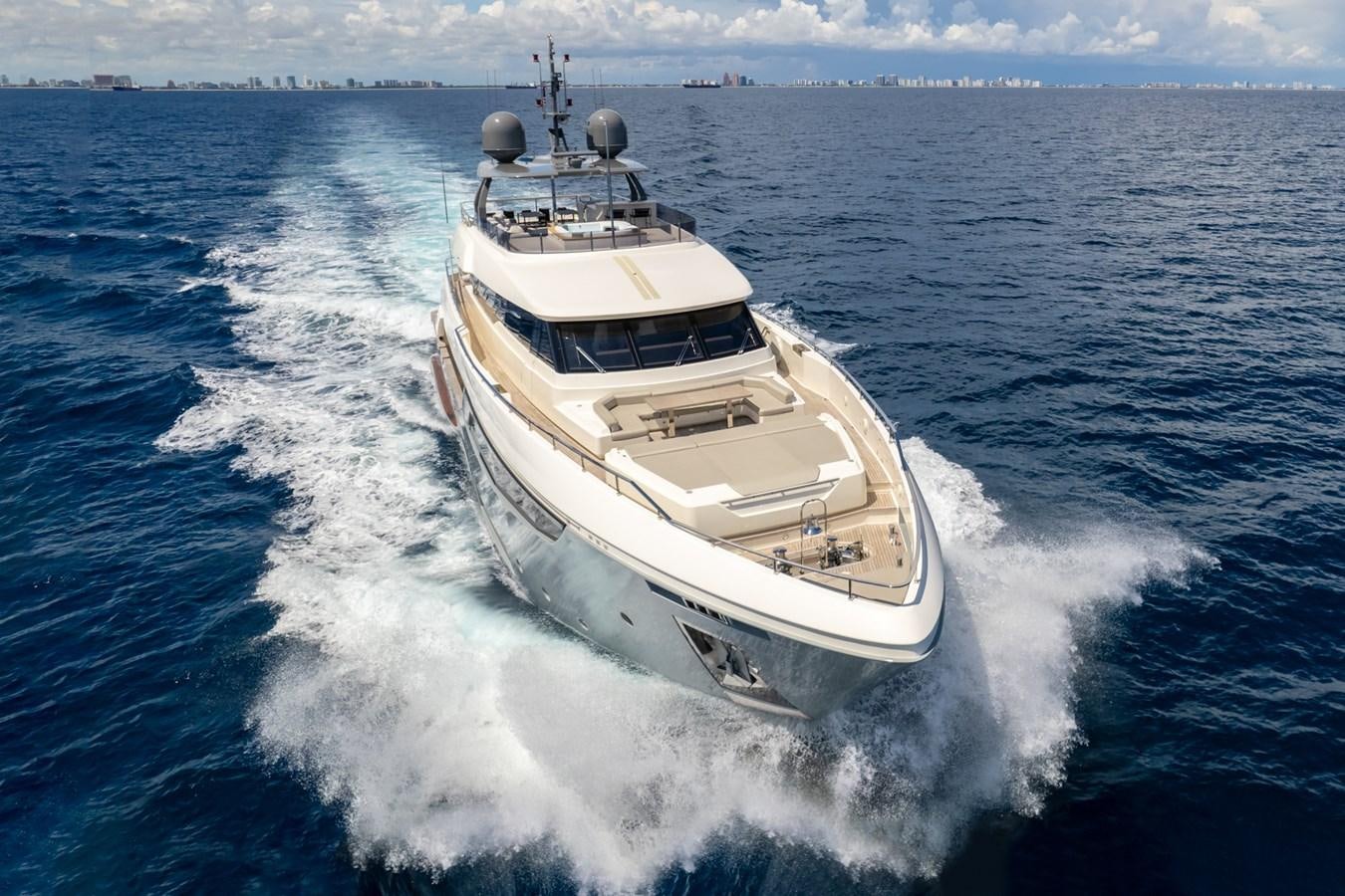 a boat on the water aboard OCEAN Z Yacht for Sale