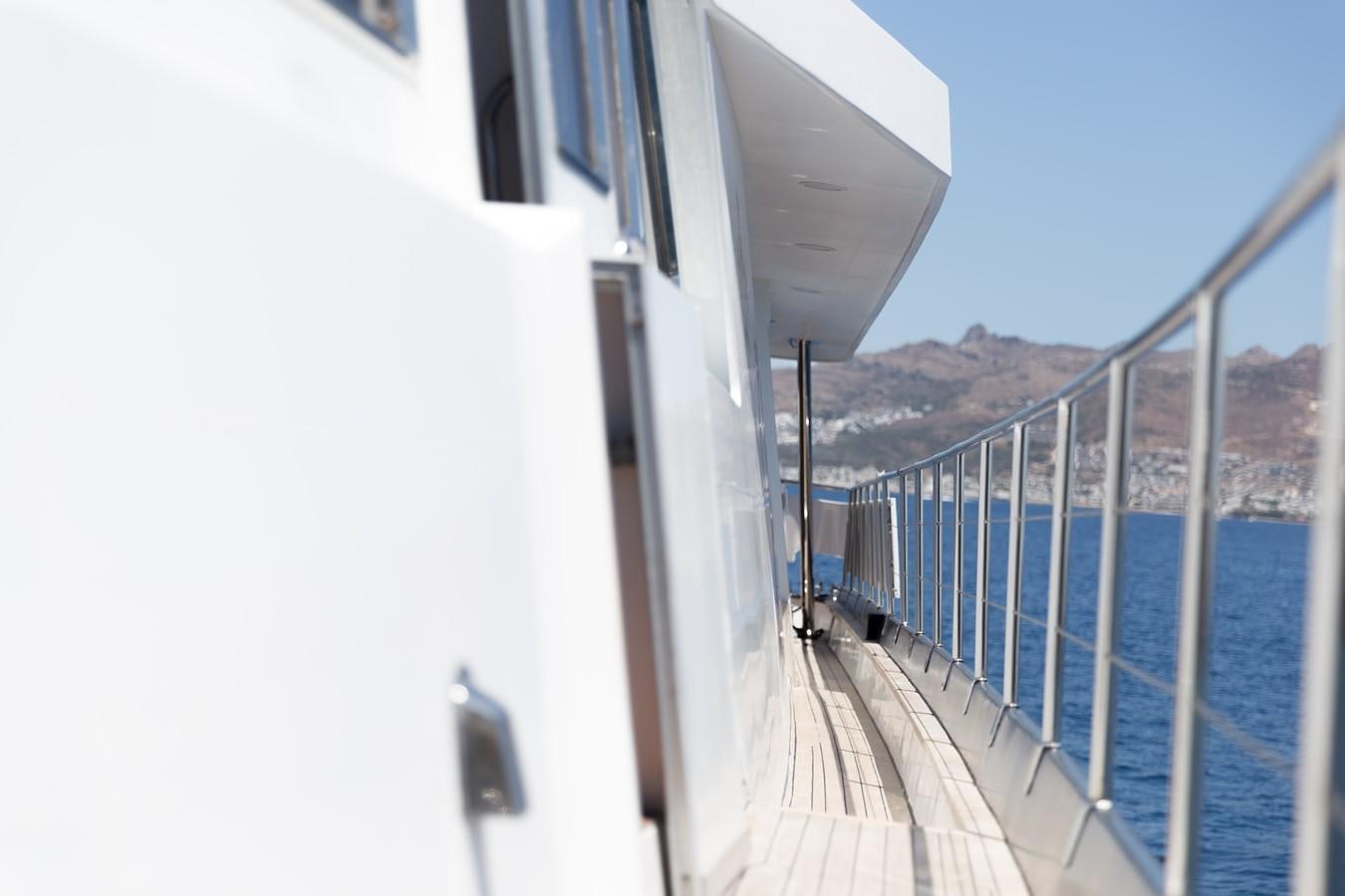 a boat on the water aboard ENIGMA BLUE Yacht for Sale