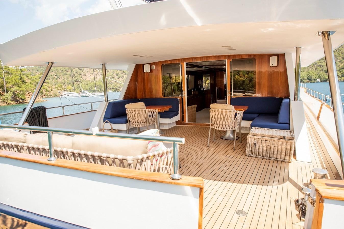 a room with a pool aboard ENIGMA BLUE Yacht for Sale