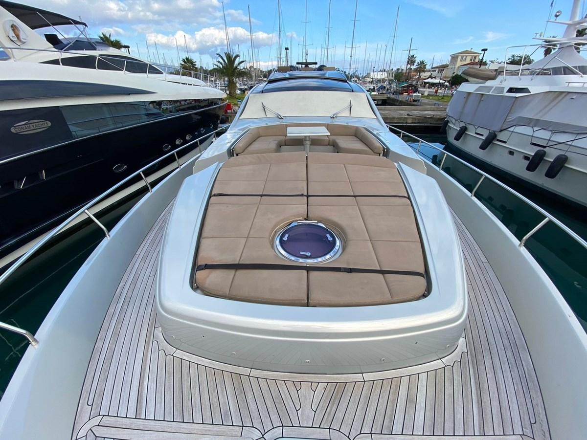 a large circular object on a deck aboard X-TREM I Yacht for Sale