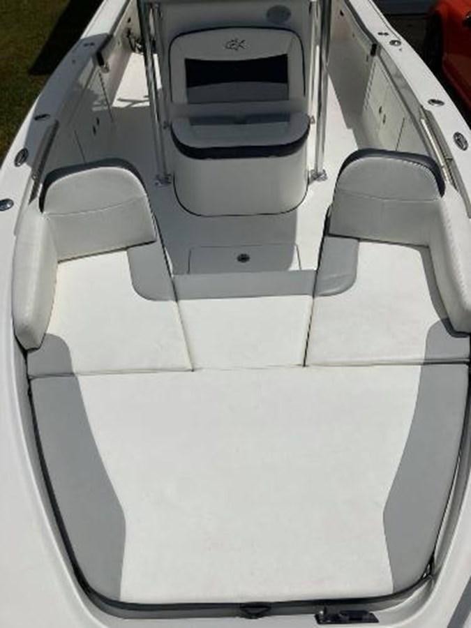 the interior of a car aboard 2018 CREVALLE  Yacht for Sale