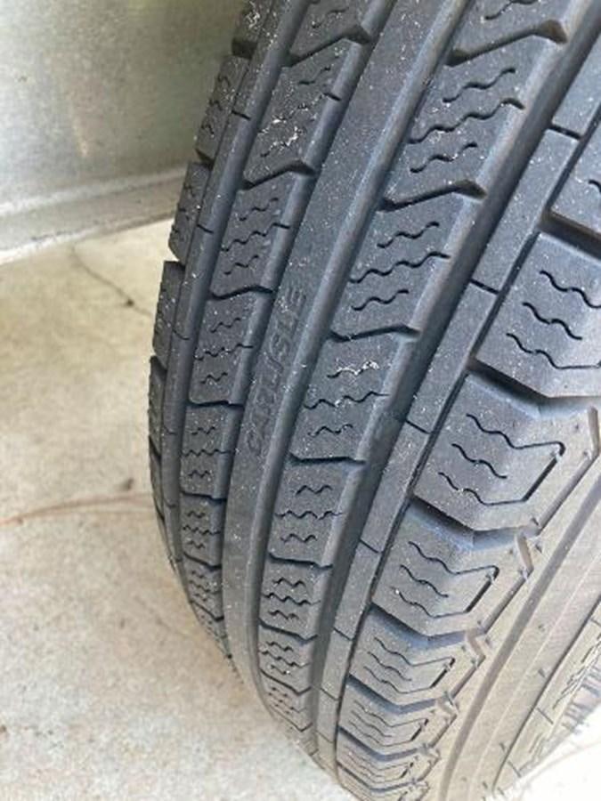 a close-up of a tire aboard 2018 CREVALLE  Yacht for Sale