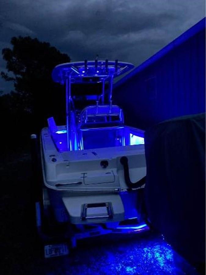 a machine with a blue light aboard 2018 CREVALLE  Yacht for Sale