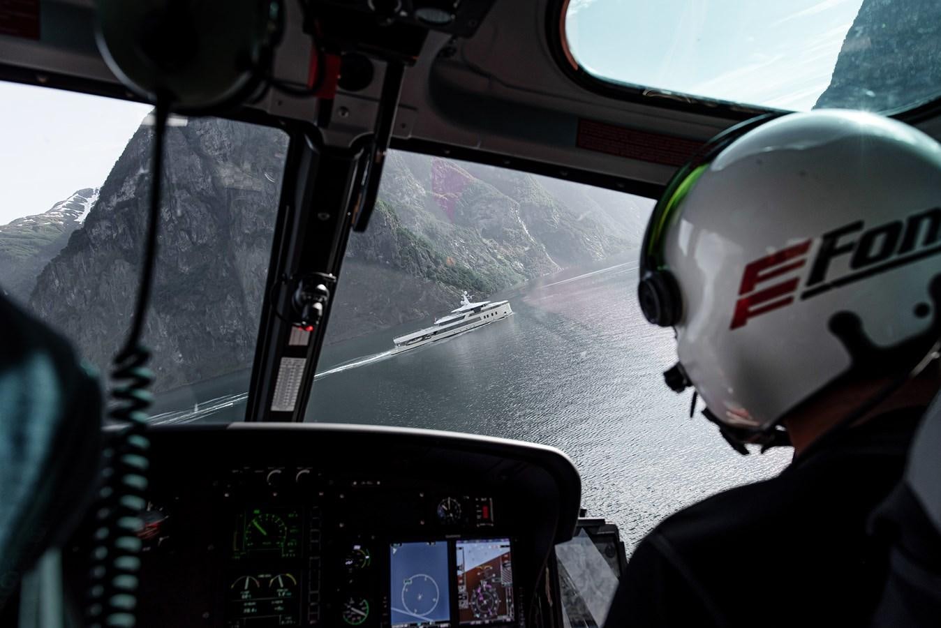 a person in a vehicle aboard SEAXPLORER 60 Yacht for Sale