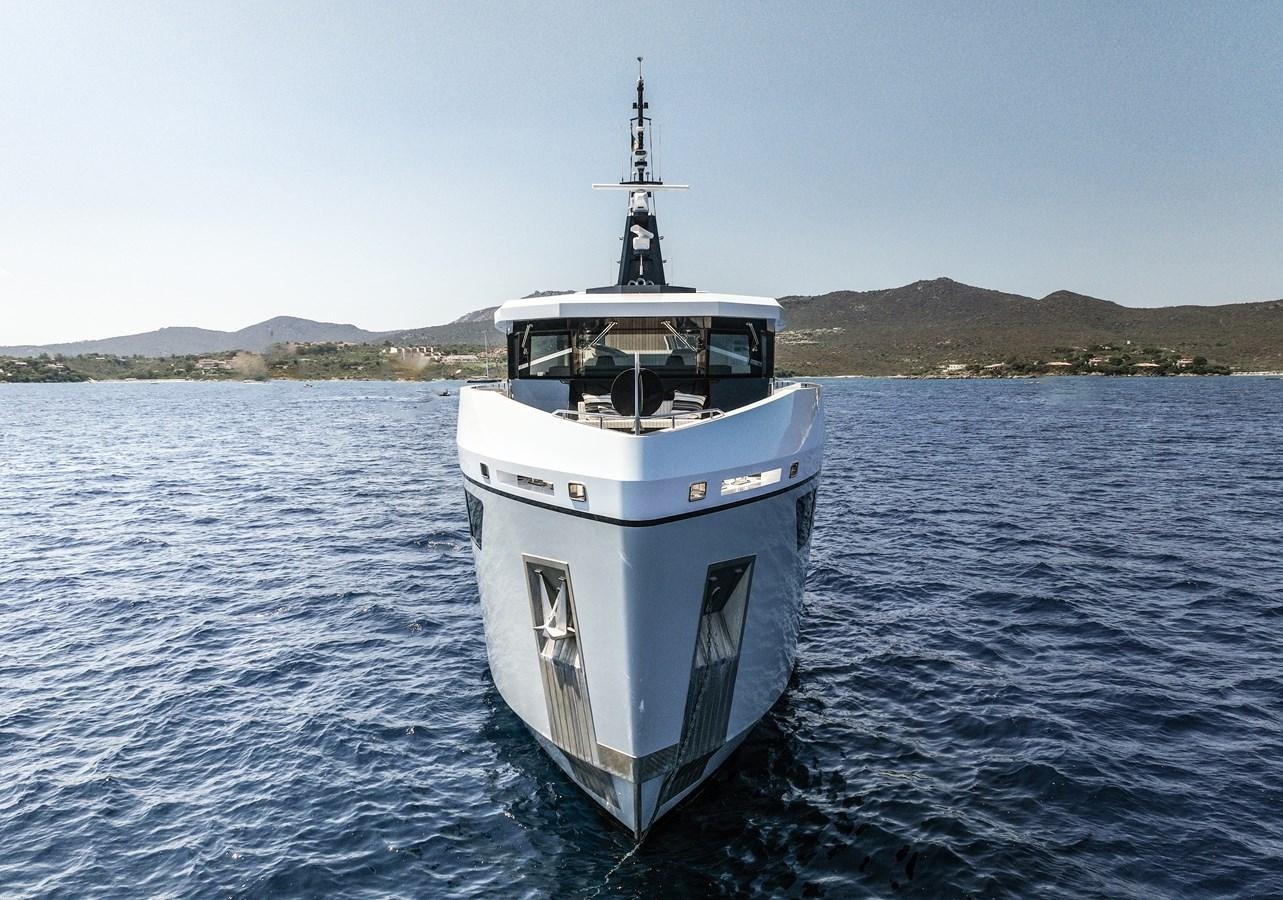 a boat in the water aboard FOX Yacht for Sale