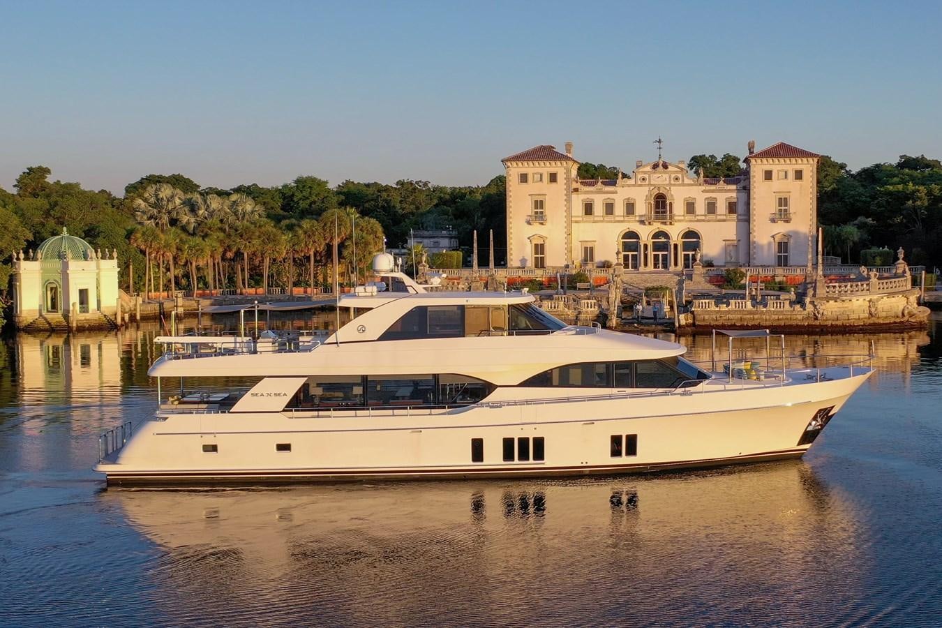 a boat on the water aboard SEA N SEA Yacht for Sale