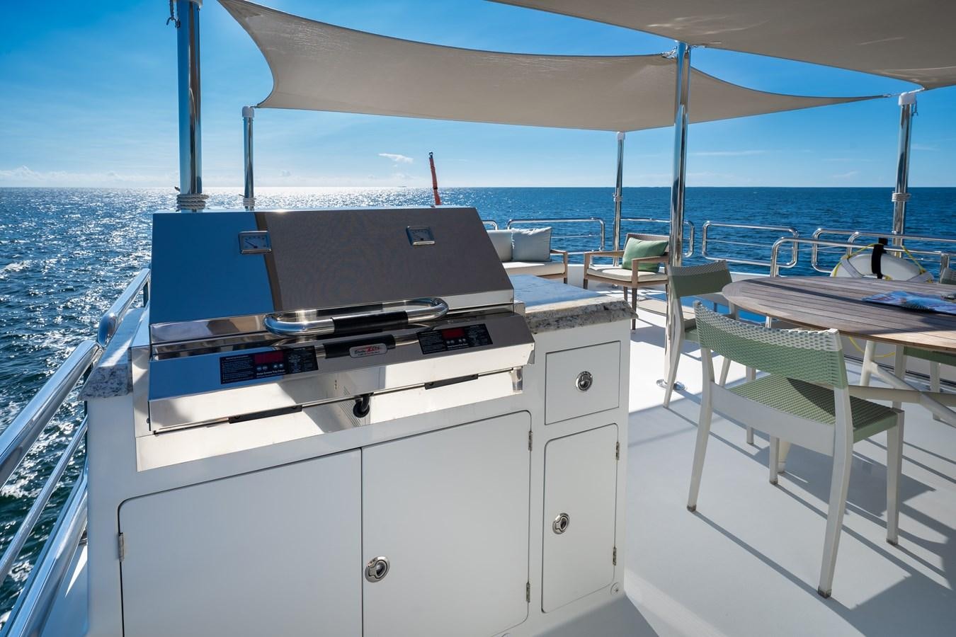 a boat on the water aboard SEA N SEA Yacht for Sale