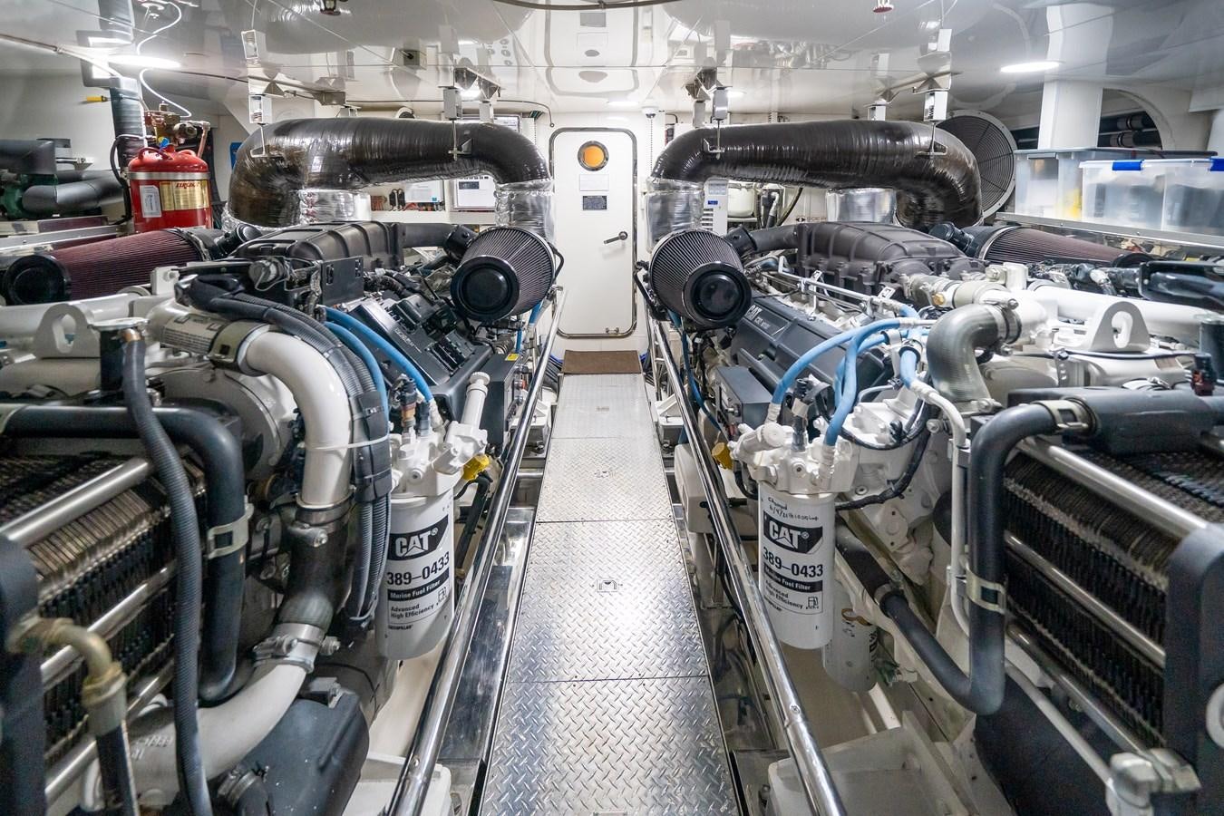 a large factory machinery aboard SEA N SEA Yacht for Sale