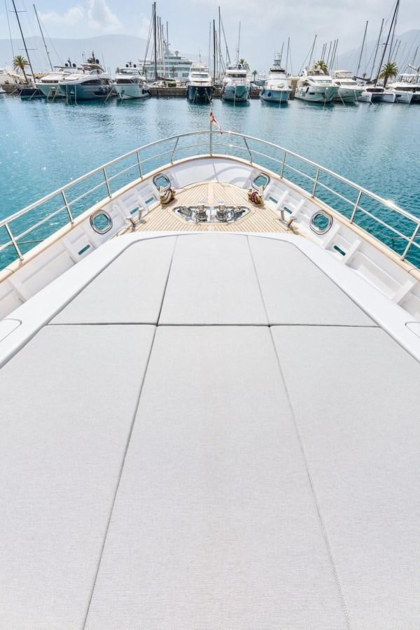 a boat in the water aboard STEEL TRANSATLANTIC NAVETTA 2022 "TEMBEA" Yacht for Sale