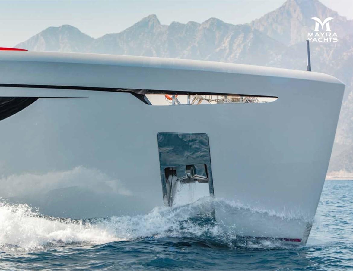 a boat in the water aboard EUPHORIA II Yacht for Sale