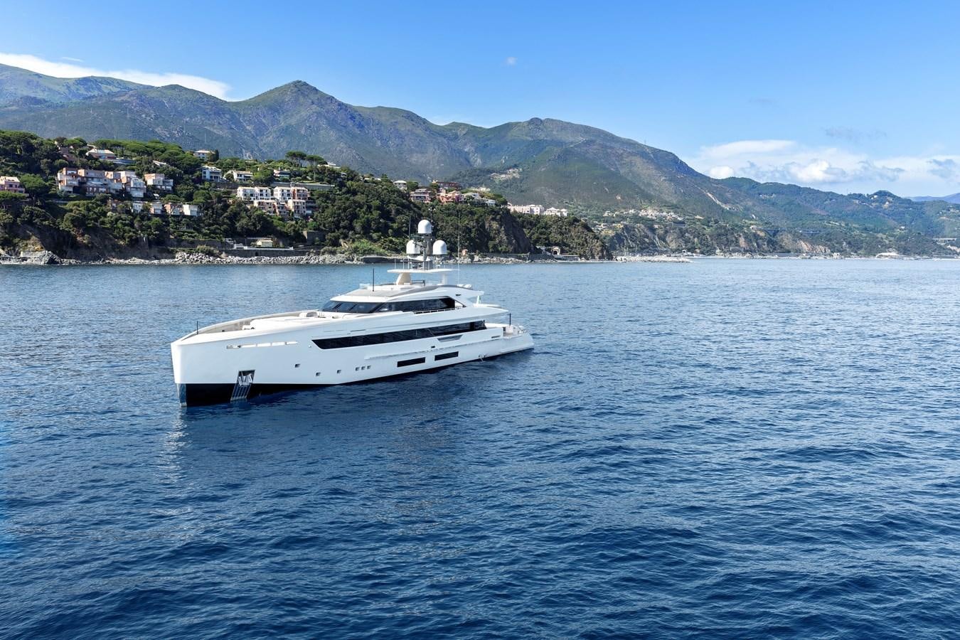 a boat on the water aboard SP1 Yacht for Sale