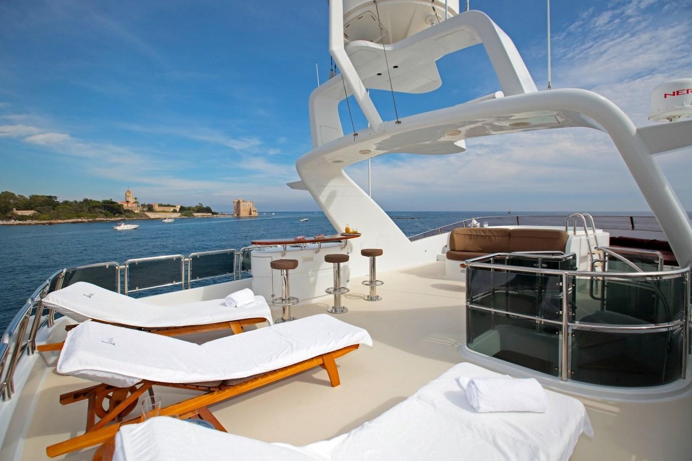 a boat on the water aboard INOUIS Yacht for Sale